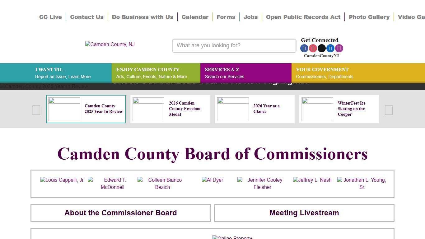 The Official Website of Camden County, NJ CamdenCounty.com